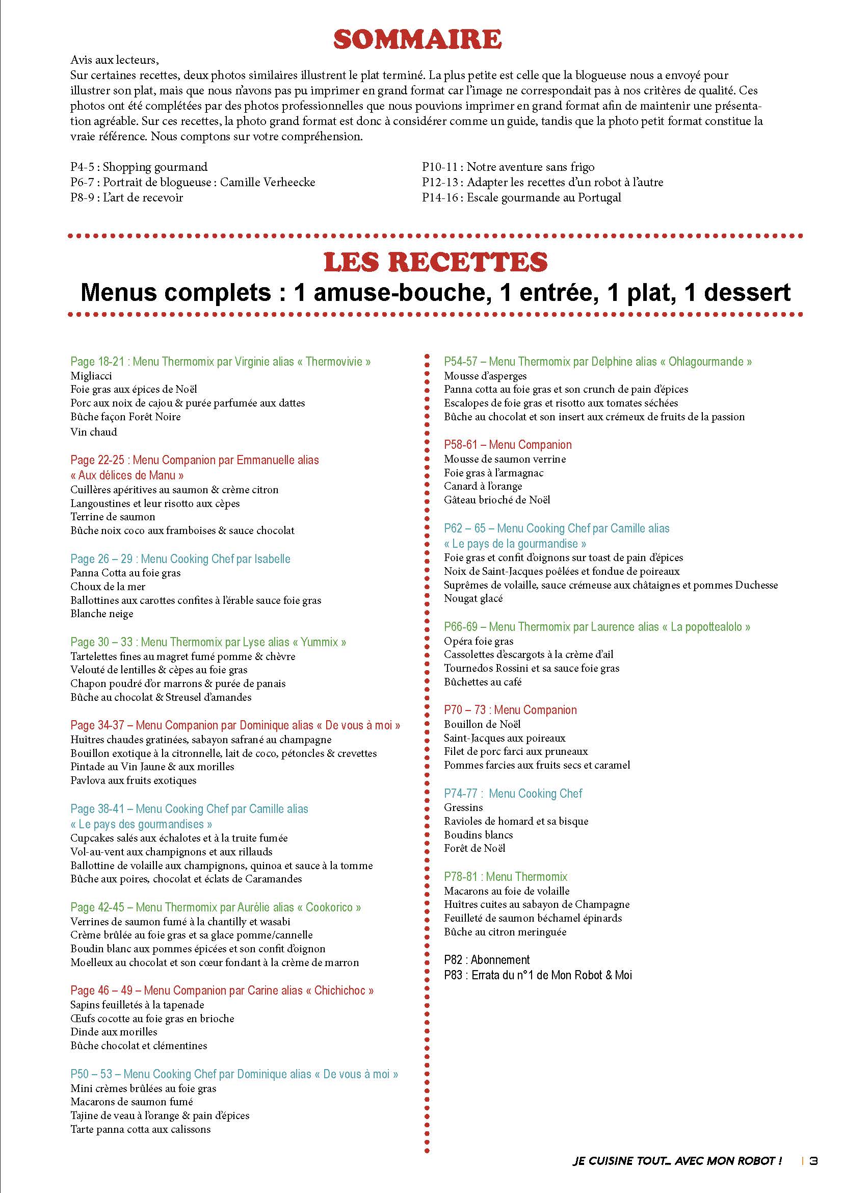 Mon Robot et Moi  N°2 : Spécial Fêtes - 3 robots