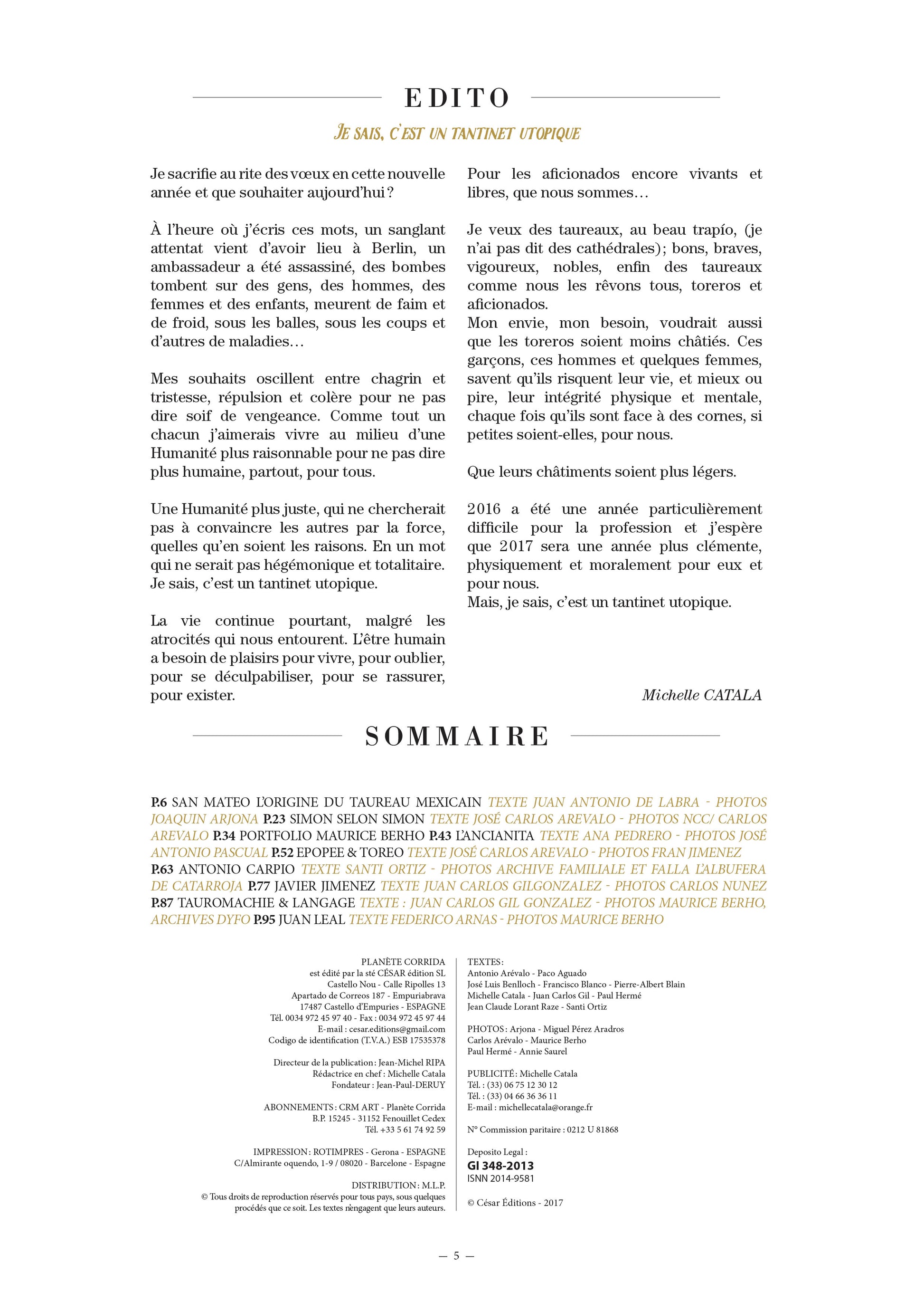 Planète Corrida N°137