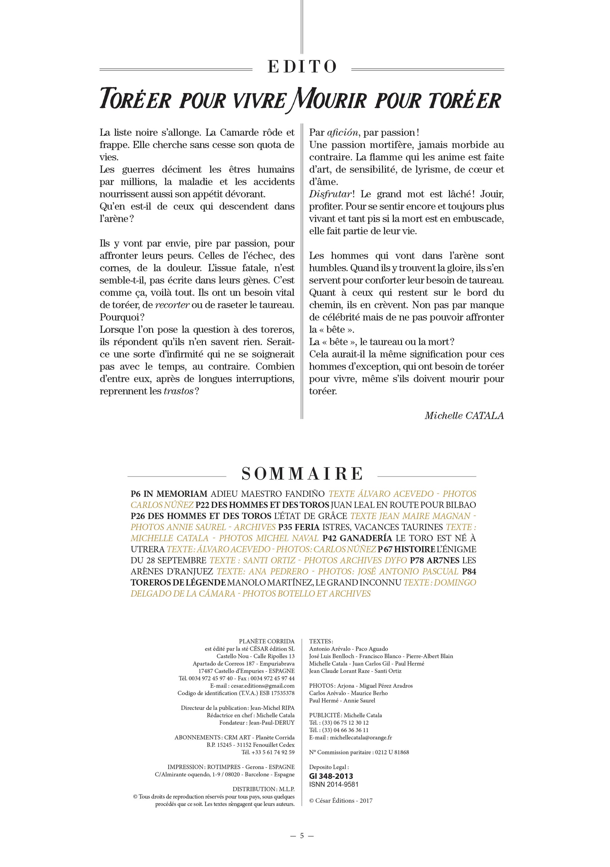 Planète Corrida N°140