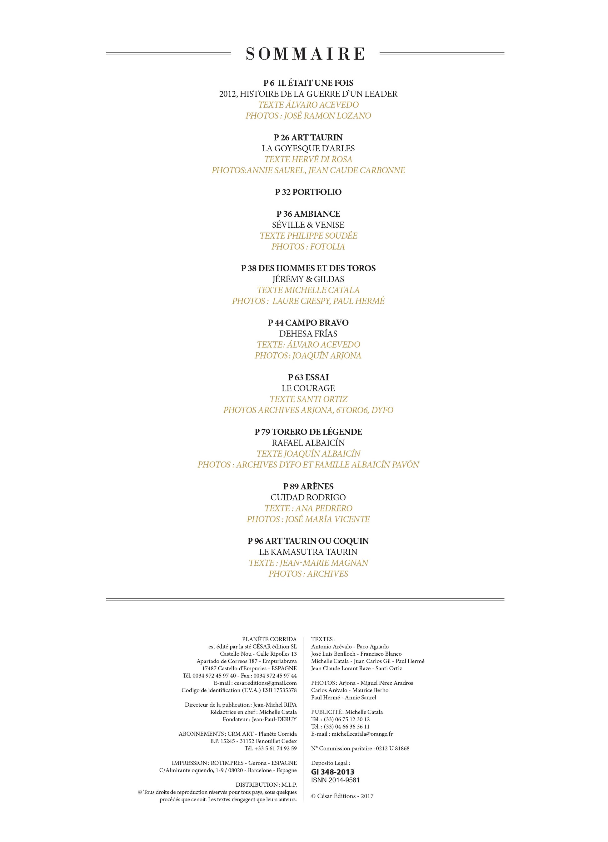 Planète Corrida N°141