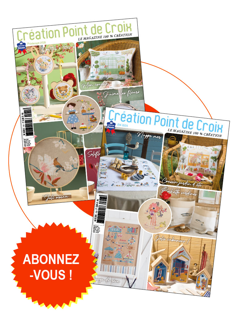 Dans mon jardin au point de croix - cartonné - Véronique Dans mon jardin au point de croix - cartonné - Véronique