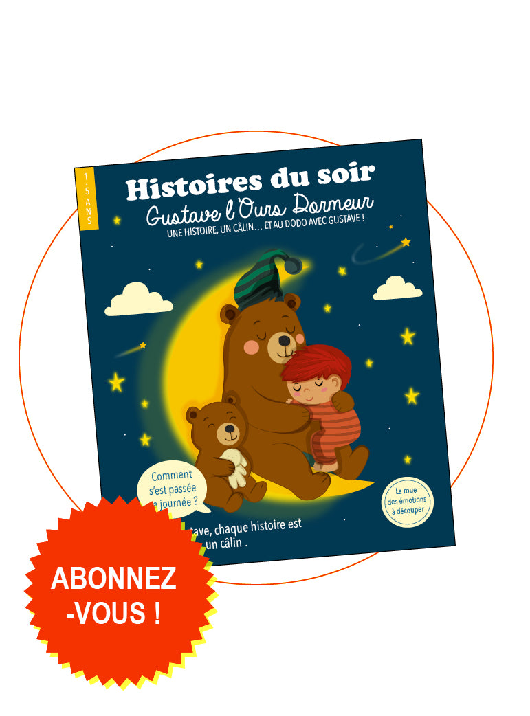 Abonnement Gustave l'ours dormeur
