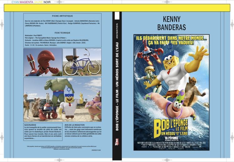 BOB L'EPONGE LE FILM - UN HEROS SORT DE L'EAU
