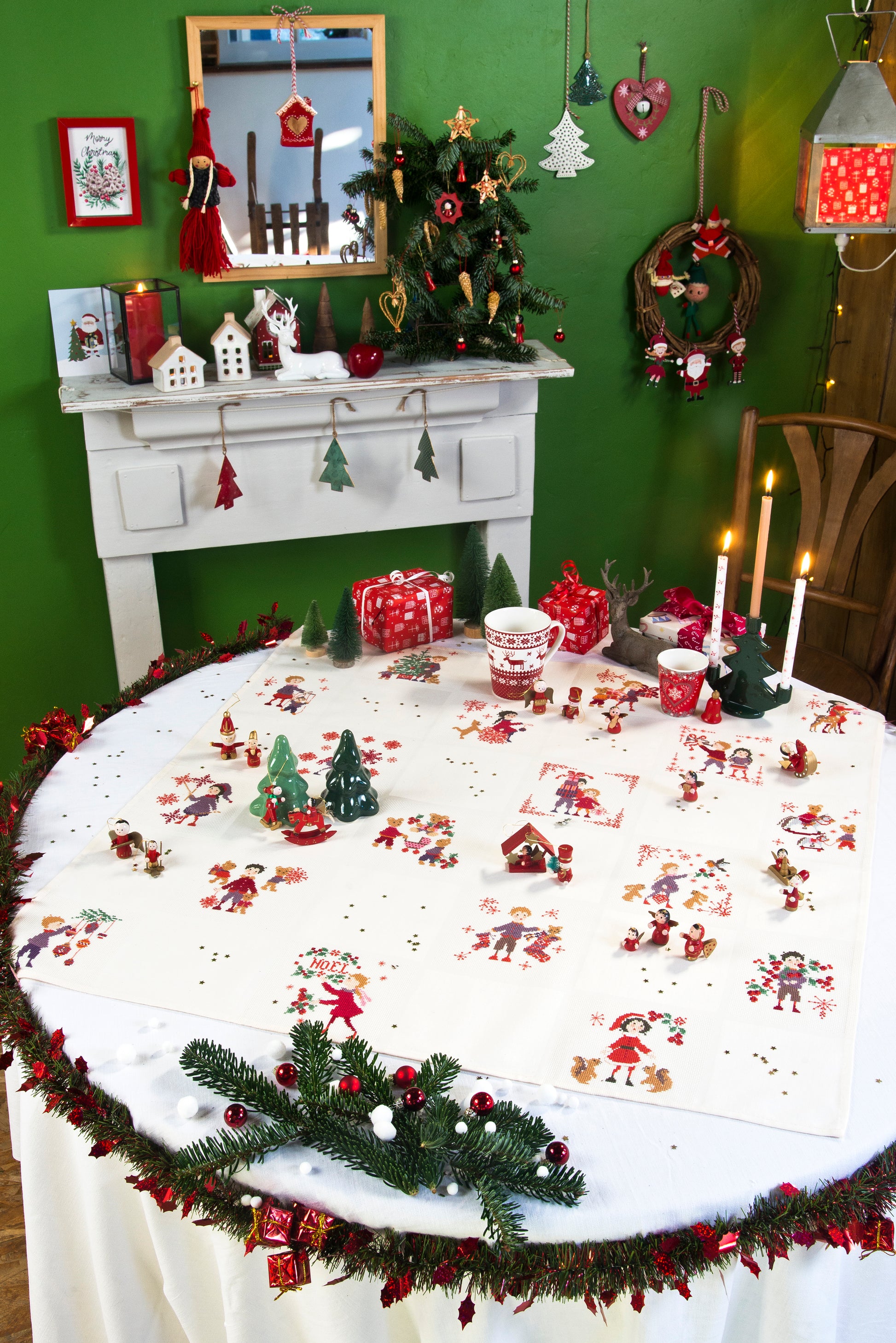 Nappe Noël enchantée