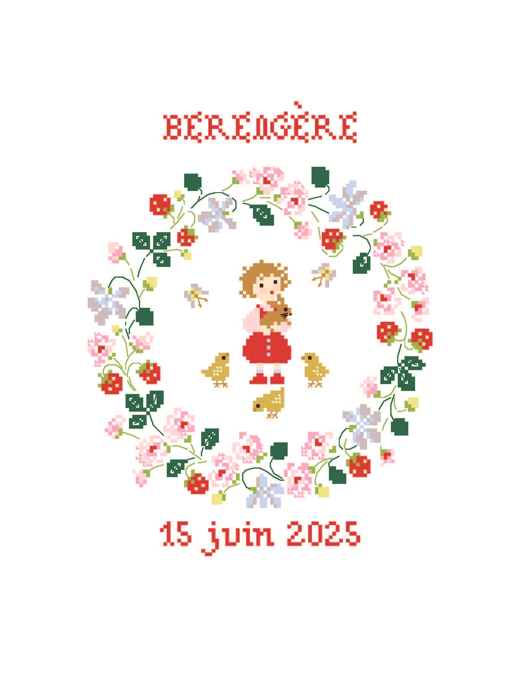 Un doux printemps pour célébrer une naissance