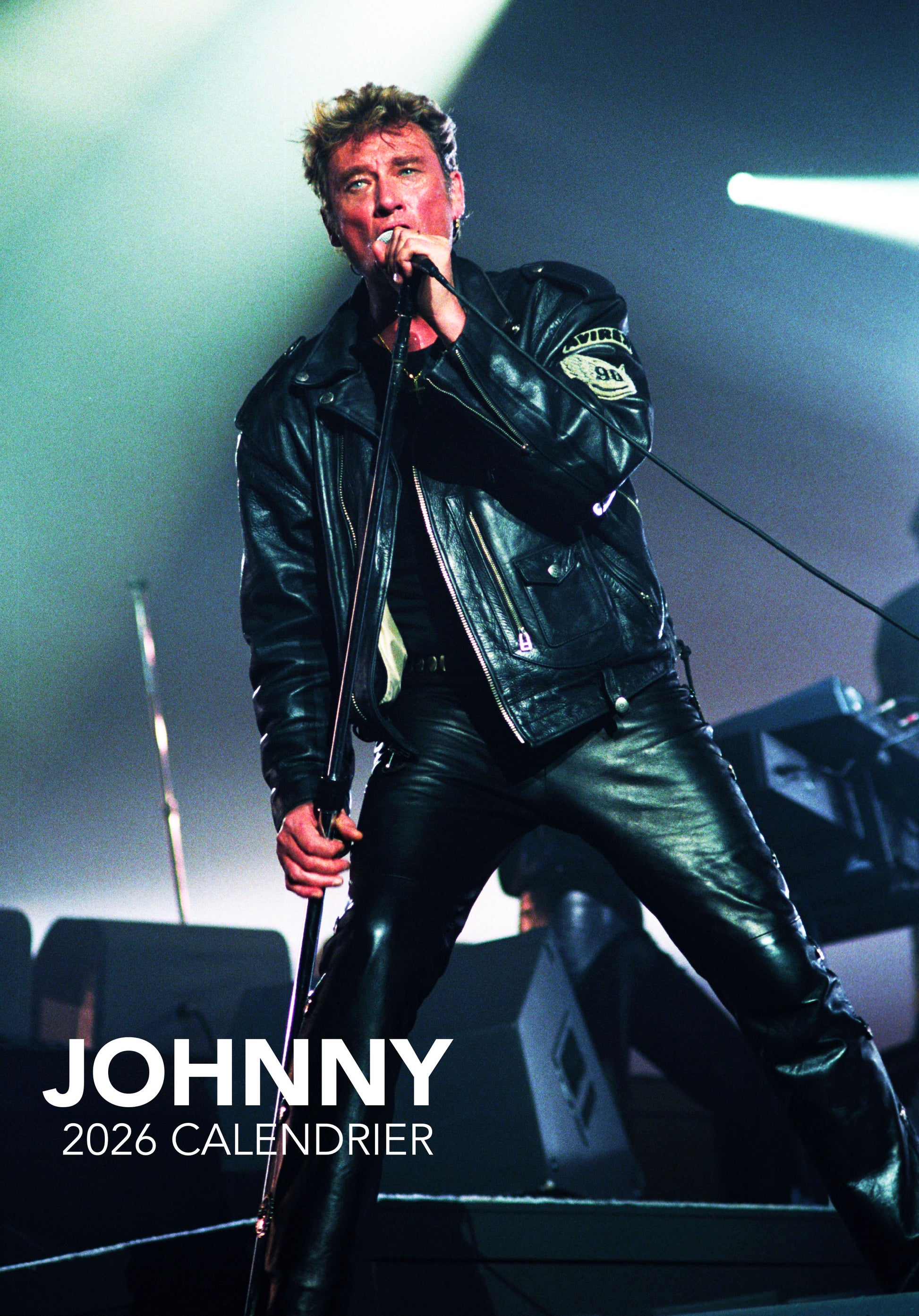Calendrier 2026 : Johnny Hallyday