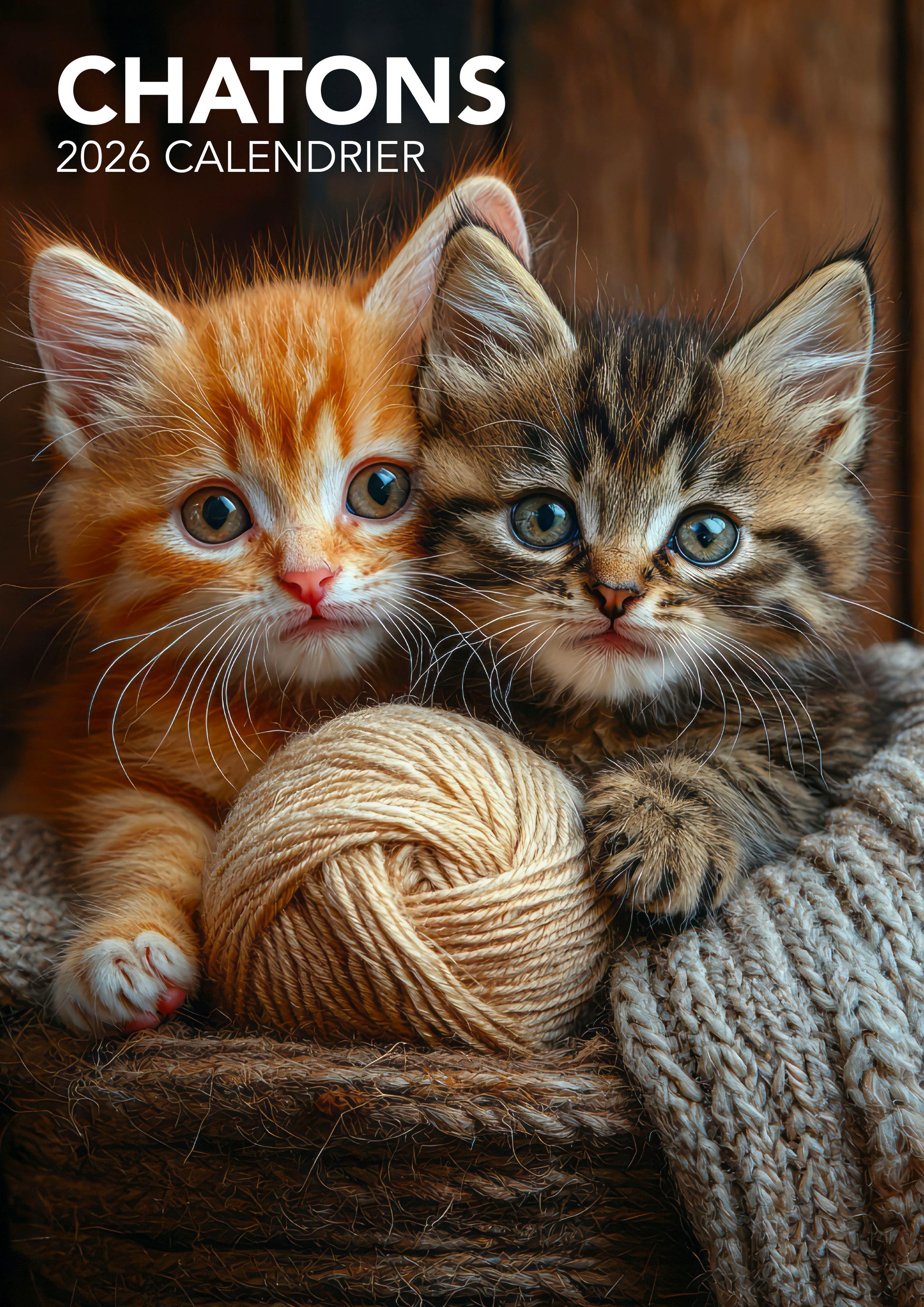 Calendrier 2026 : Chatons