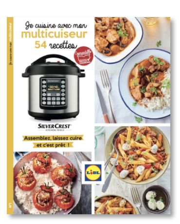 LIVRE : Je cuisine avec mon Multicuiseur LIDL N°1
