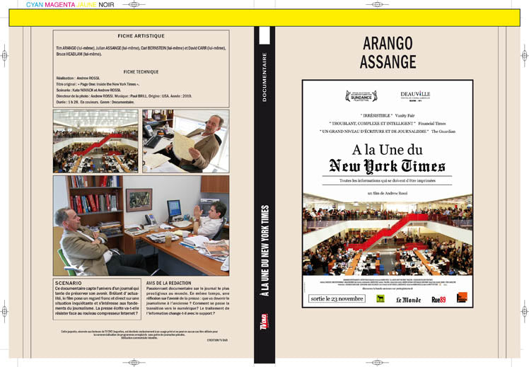 a la une du new york times