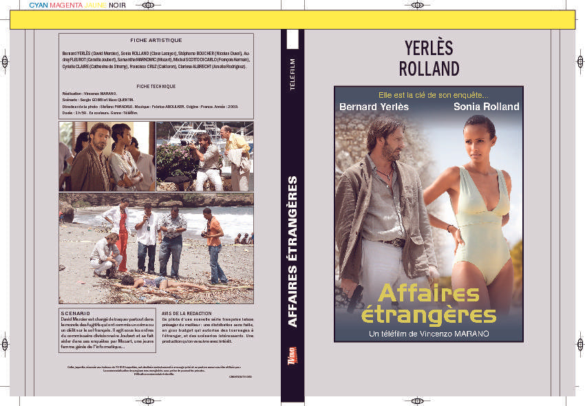 AFFAIRE ÉTRANGÈRES (TÉLÉFILM)