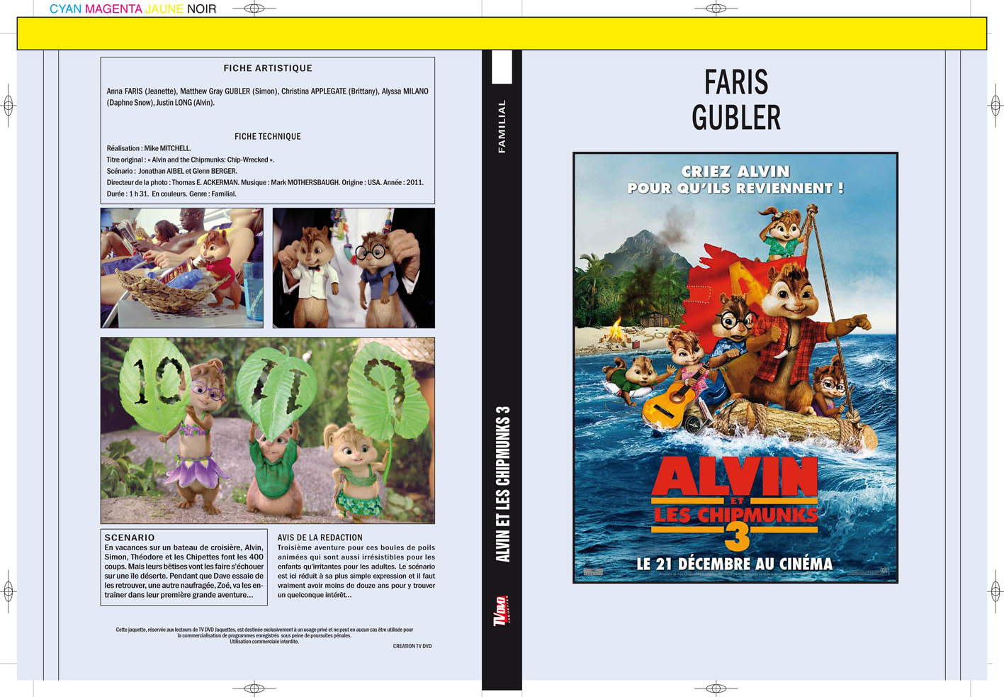 alvin et les chipmunks 3