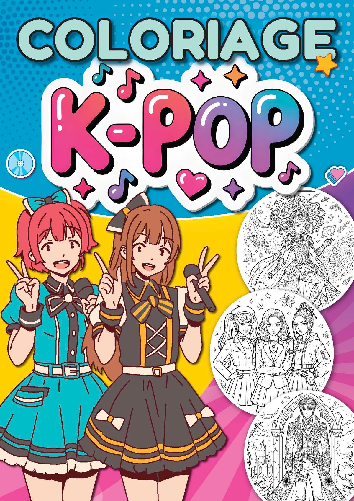 Coloriage K_POP N°1