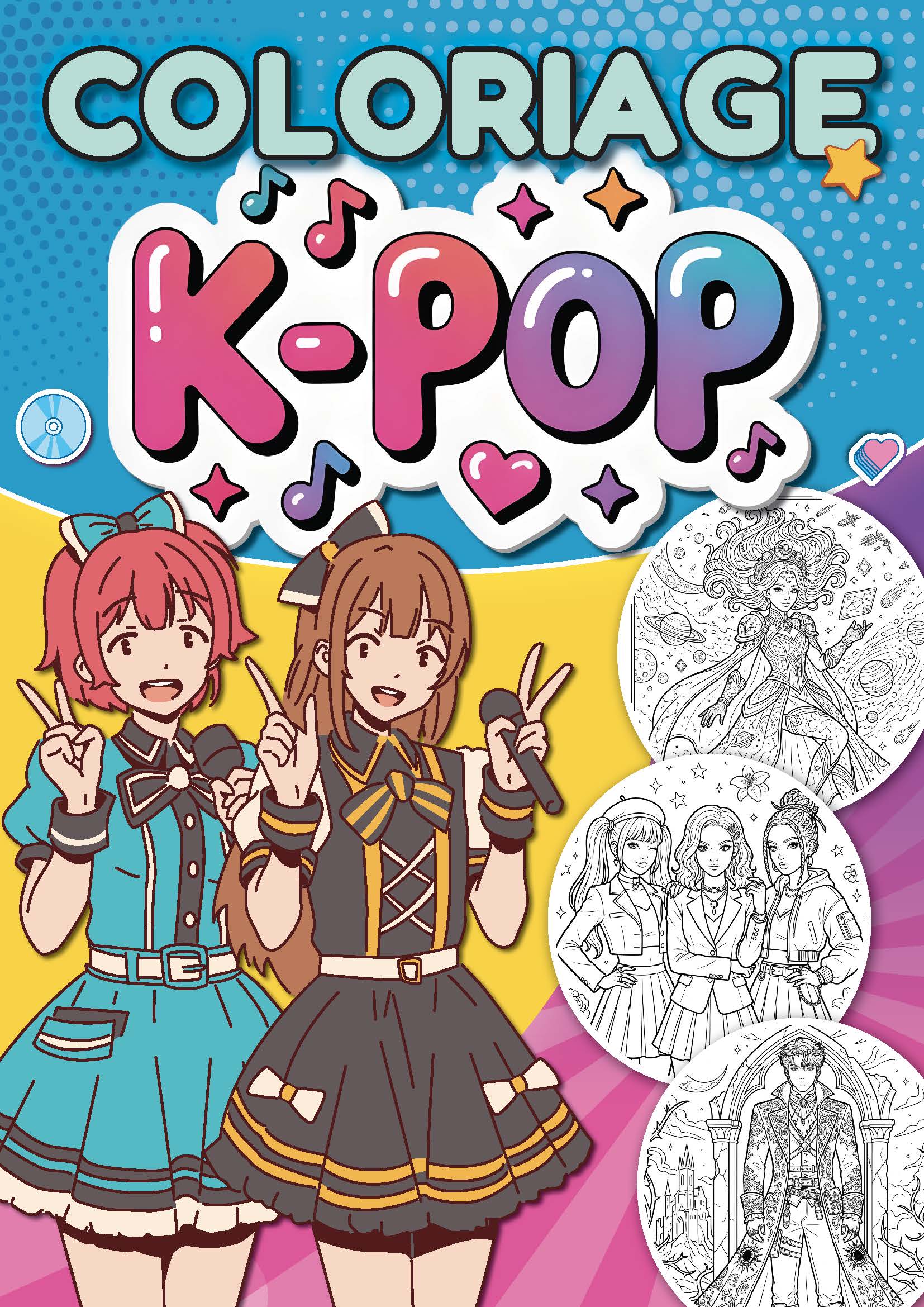 Coloriage K_POP N°1