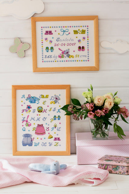 Douceurs de bébé au point de croix