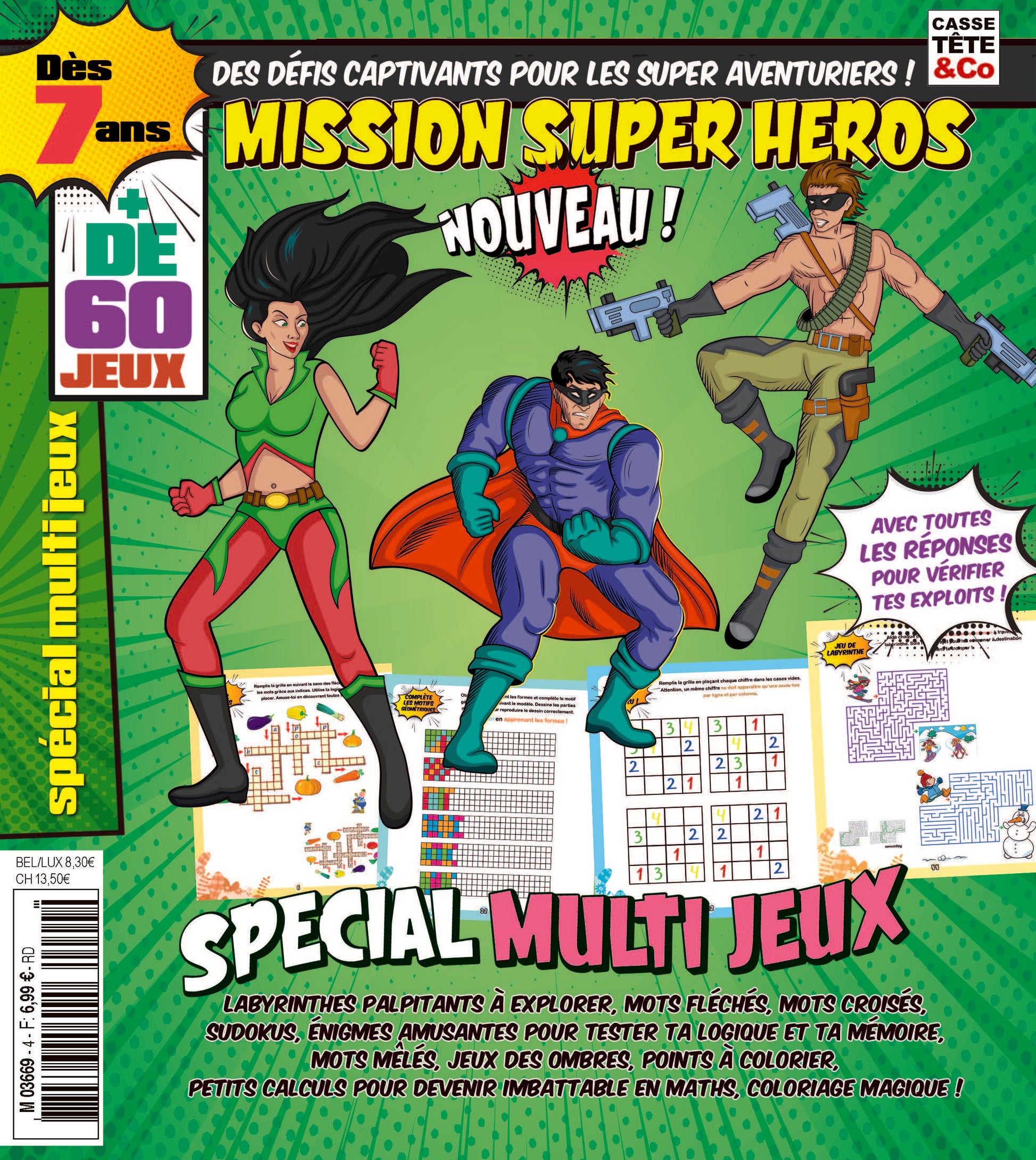 CASSE TÊTE & CO - Mission Super Héros N°4