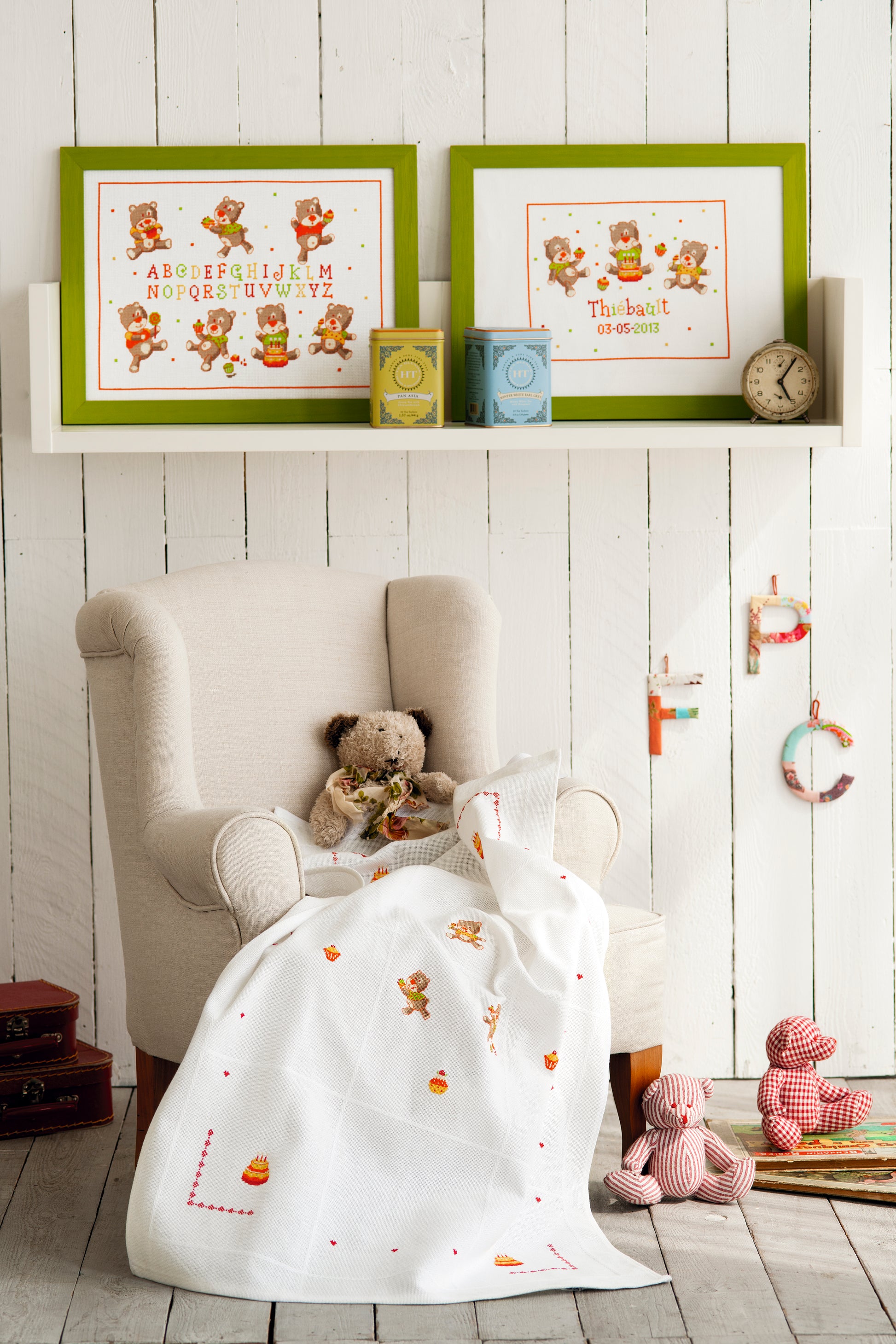 Douceurs de bébé au point de croix