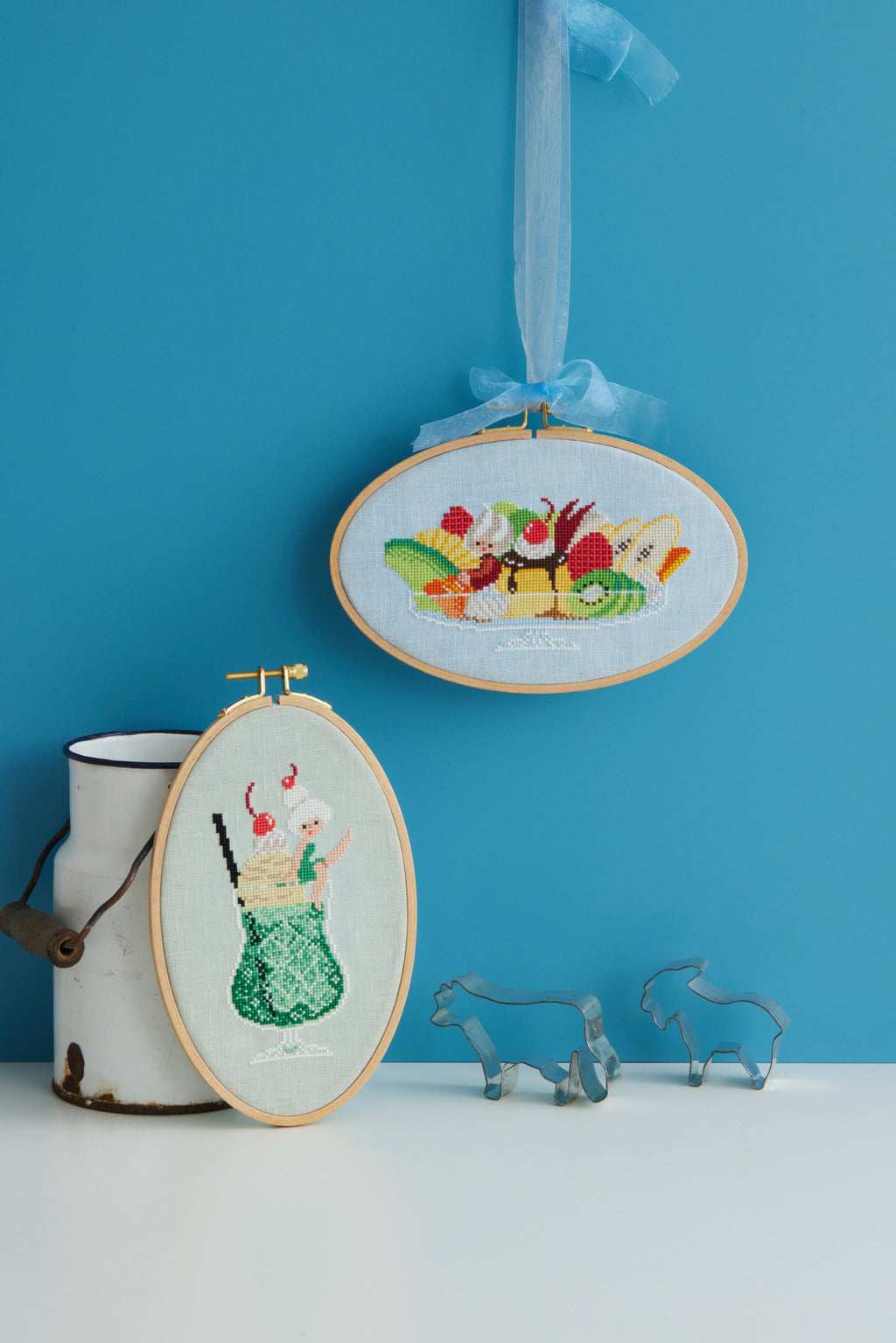 Saisons et Contes au Point de Croix -  Livre de broderie japonaise