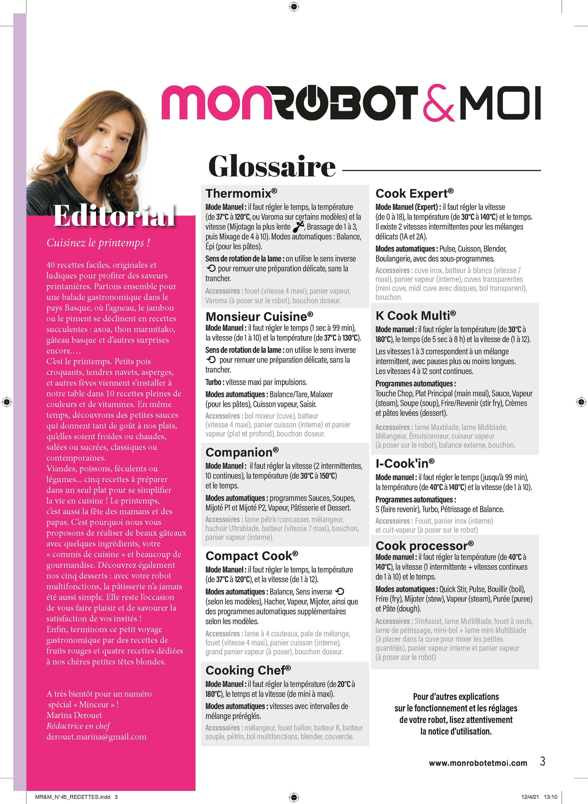 Mon Robot & Moi N°45 - 9 Robots