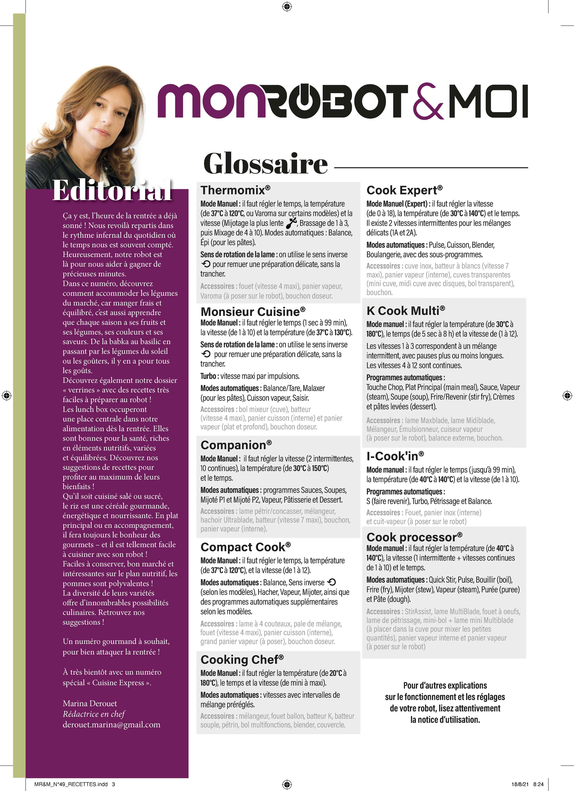 Mon Robot & Moi N°49 - 9 robots