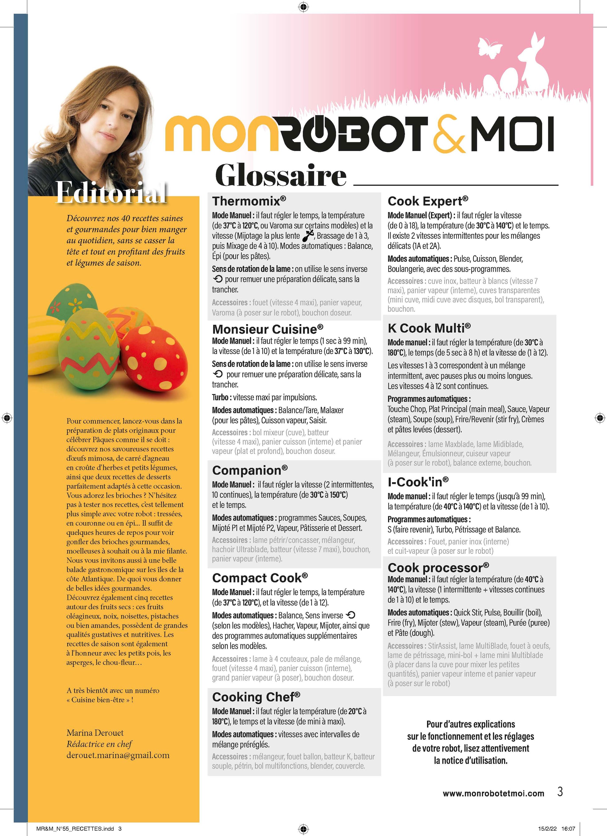 Mon Robot & Moi N°55 - 9 Robots