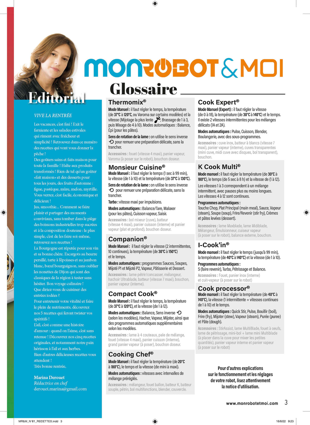 Mon Robot & Moi N°61 - 9 robots