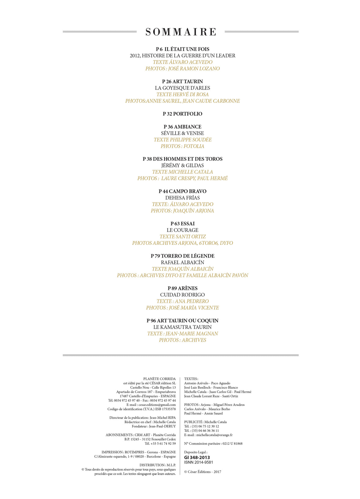 Planète Corrida N°141