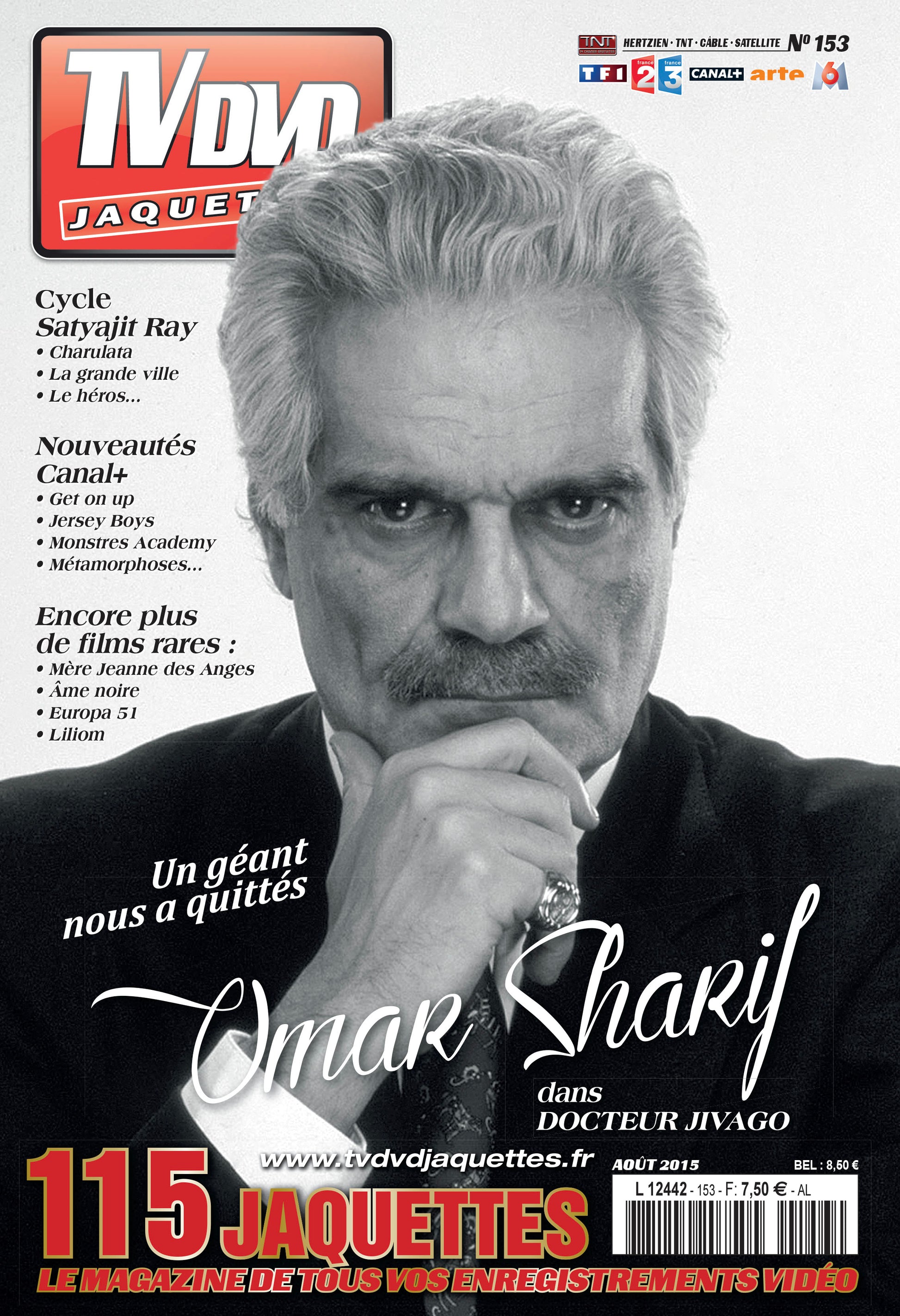 TV DVD JAQUETTE N°153