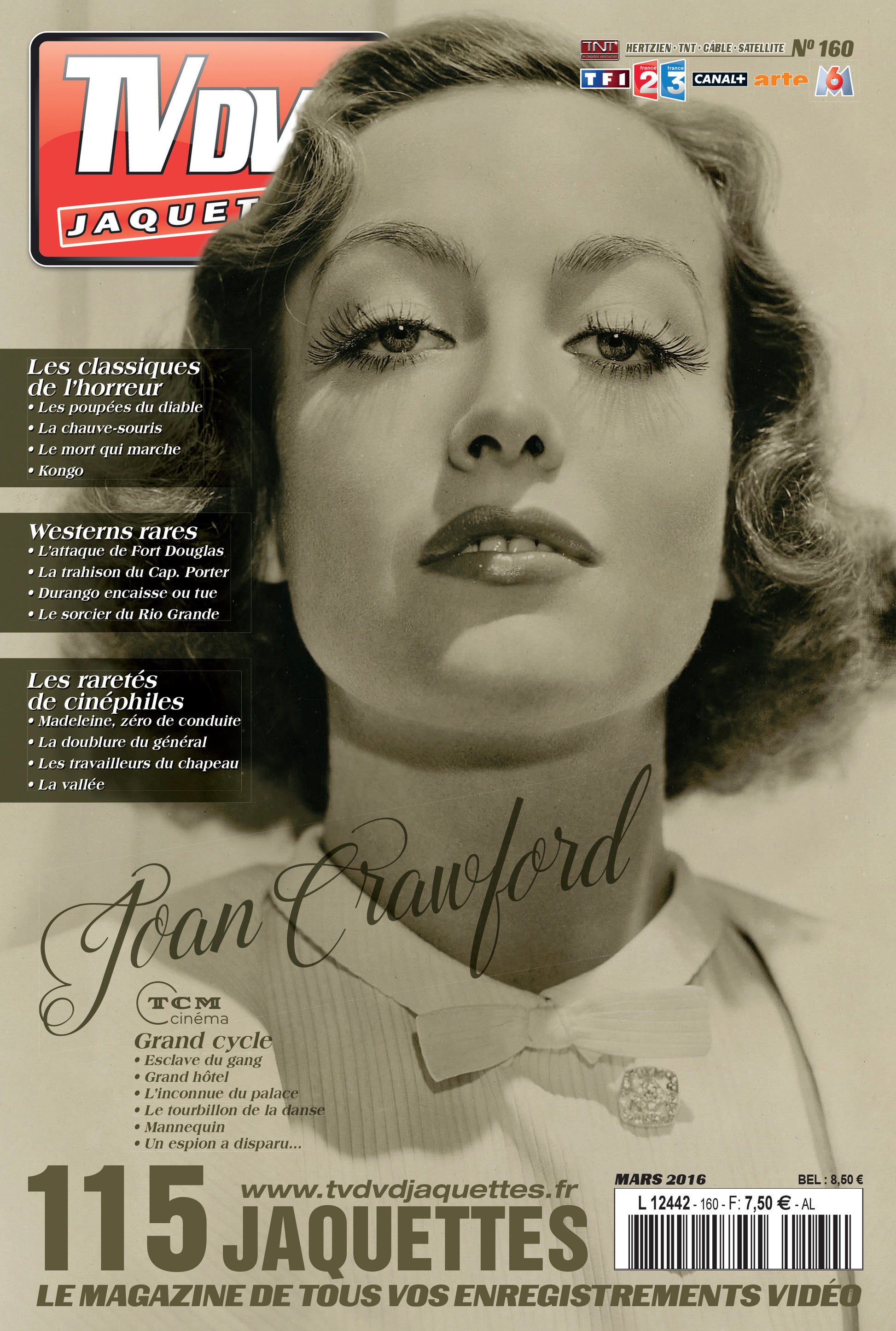 TV DVD JAQUETTE N°160