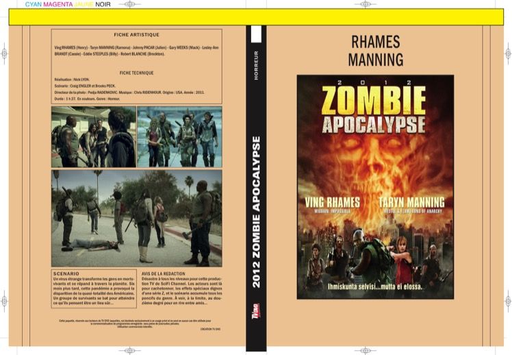 2012 ZOMBIE APOCALYPSE