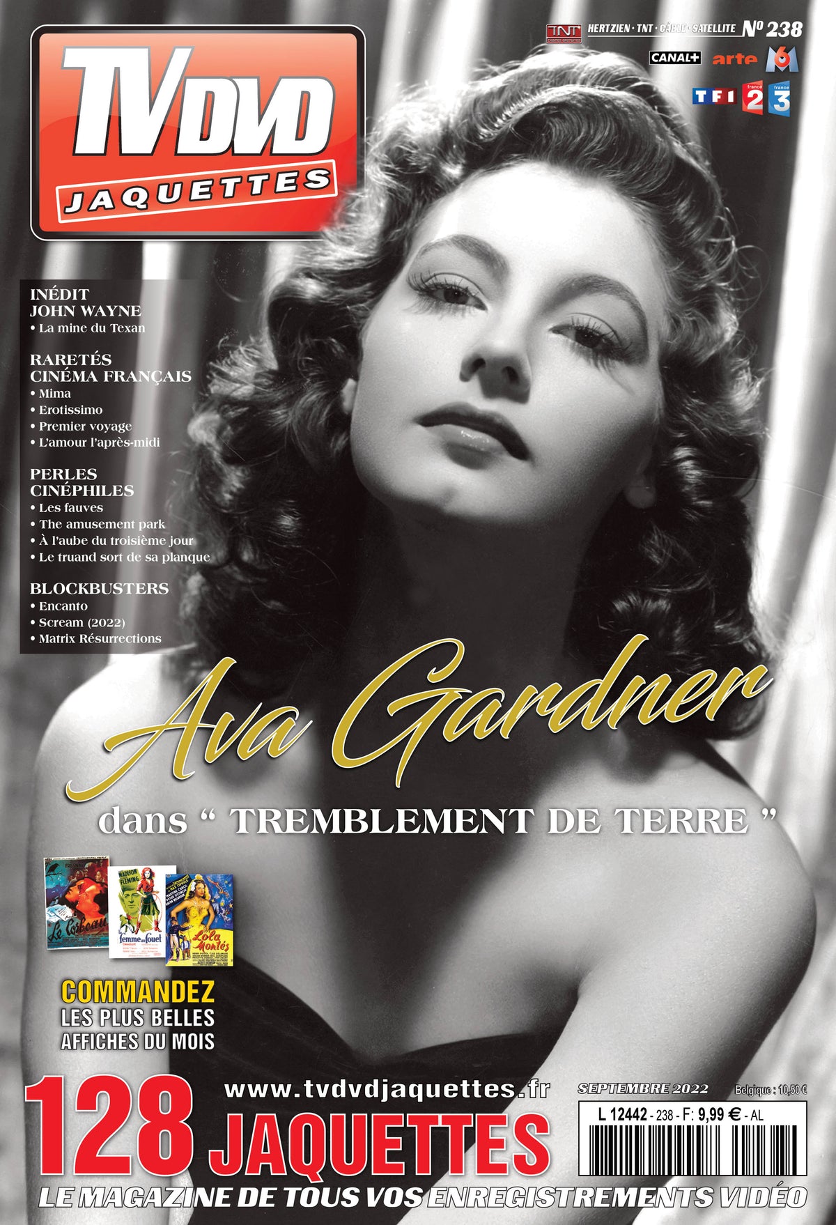 TV DVD JAQUETTE N°238
