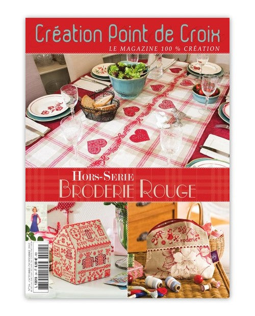 N°24  HS : Broderie rouge