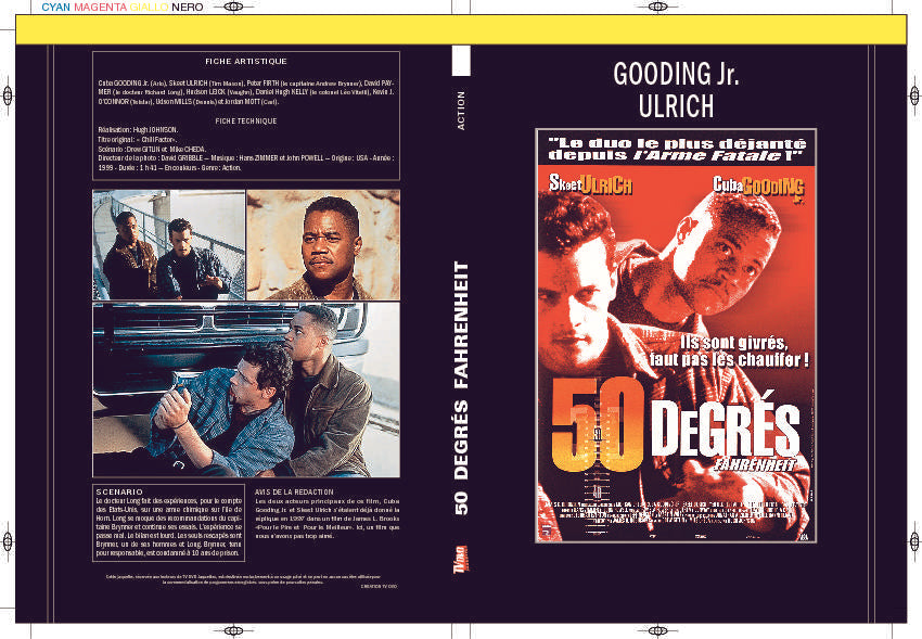 50 DEGRÈS DE FAHRENHEIT