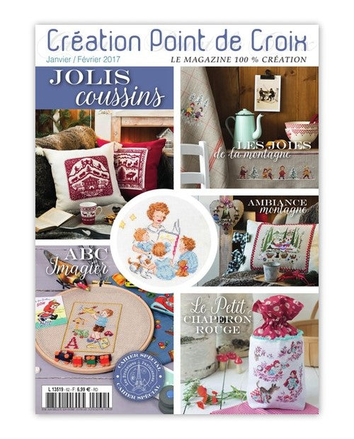 Un bon petit déjeuner à la montagne !, Création Point de Croix n°062