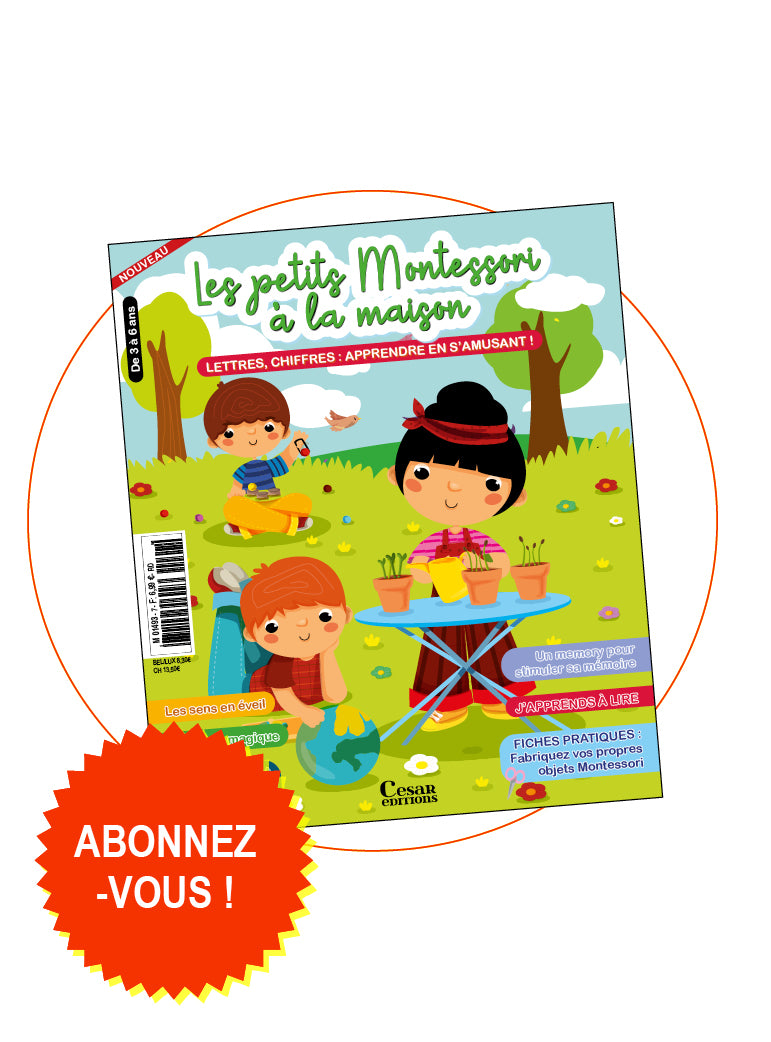 Abonnement Les petits Montessori à La maison