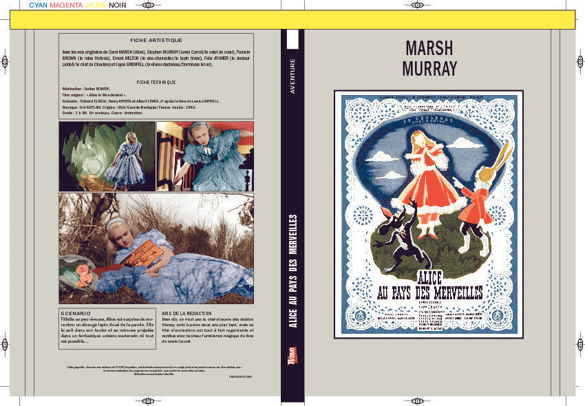 ALICE AU PAYS DES MERVEILLES