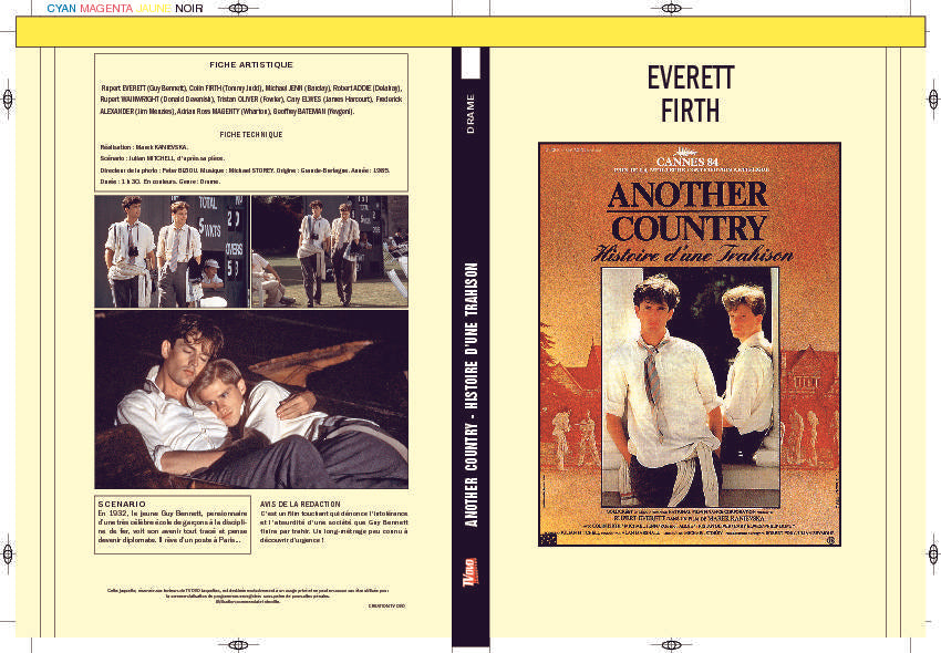 ANOTHER COUNTRY HISTOIRE D'UNE TRAHISON