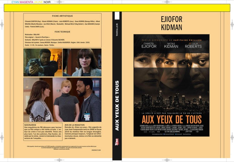 AUX YEUX DE TOUS (2015)
