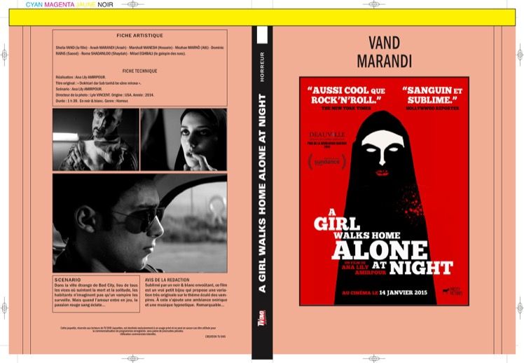 A GIRL WALKS HOME ALONE AT NIGHT