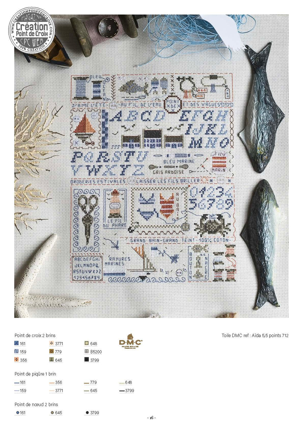 Découvrez la réédition de l'agenda-calendrier 2012 « Calendrier de la Brodeuse » de Création Point de Croix. 12 grilles intemporelles au point de croix, pour passionnées et débutantes.