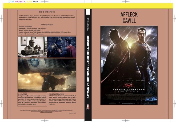 BATMAN VS SUPERMAN - L'AUBE DE LA JUSTICE
