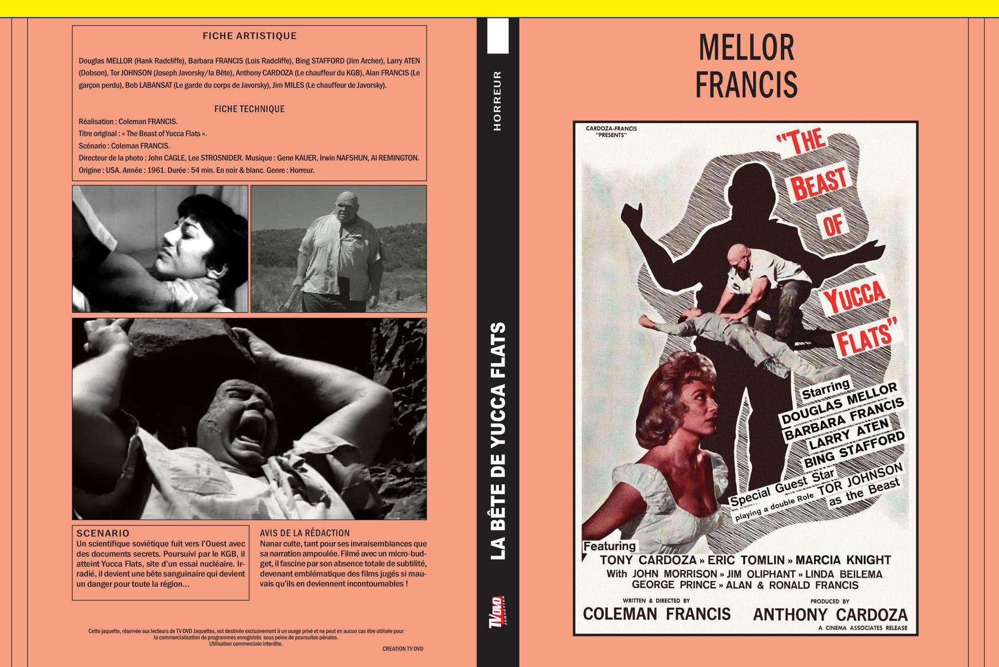 LA BETE DE YUCCA FLATS (1951)