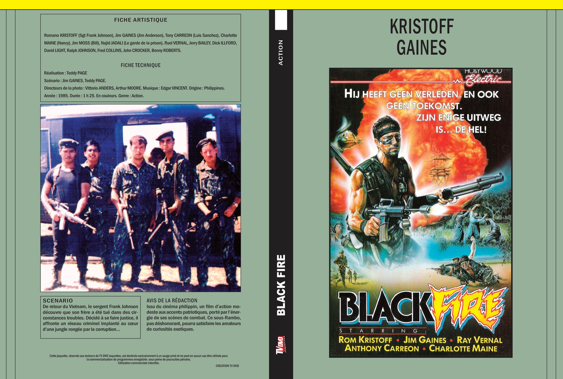 BLACK FIRE (1985)