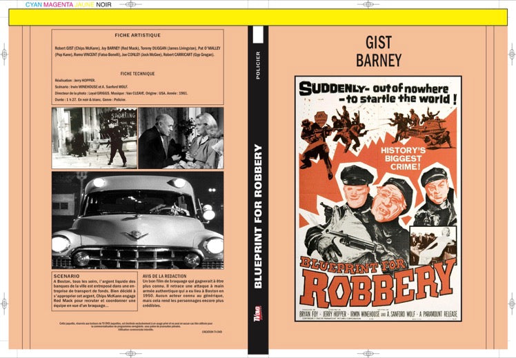 BLUEPRINT FOR ROBBERY