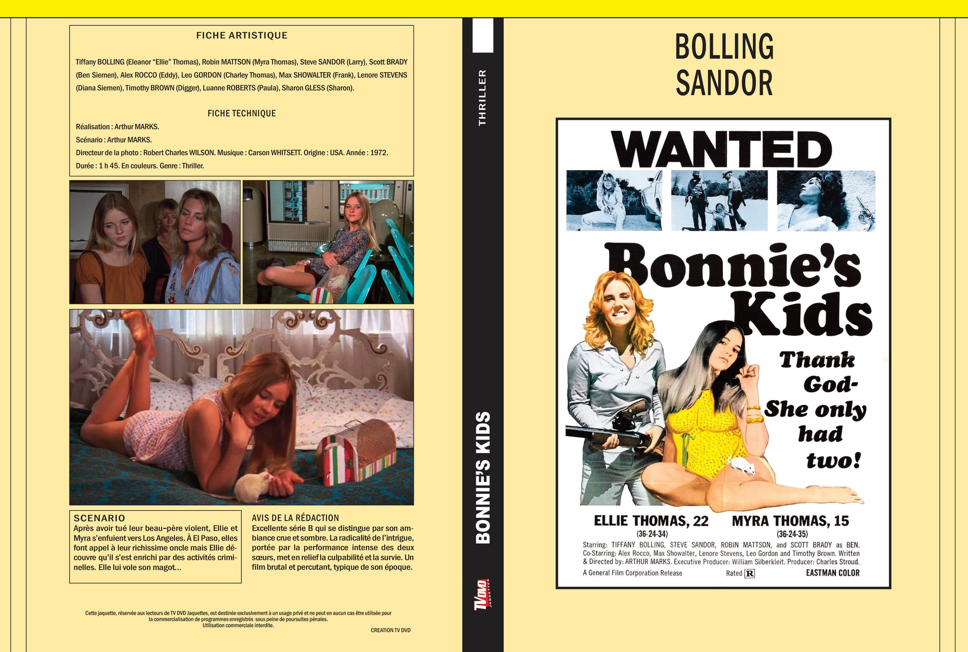 BONNIE'S KIDS (1972)