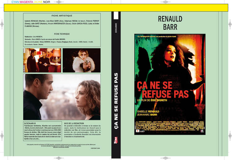 CA NE SE REFUSE PAS