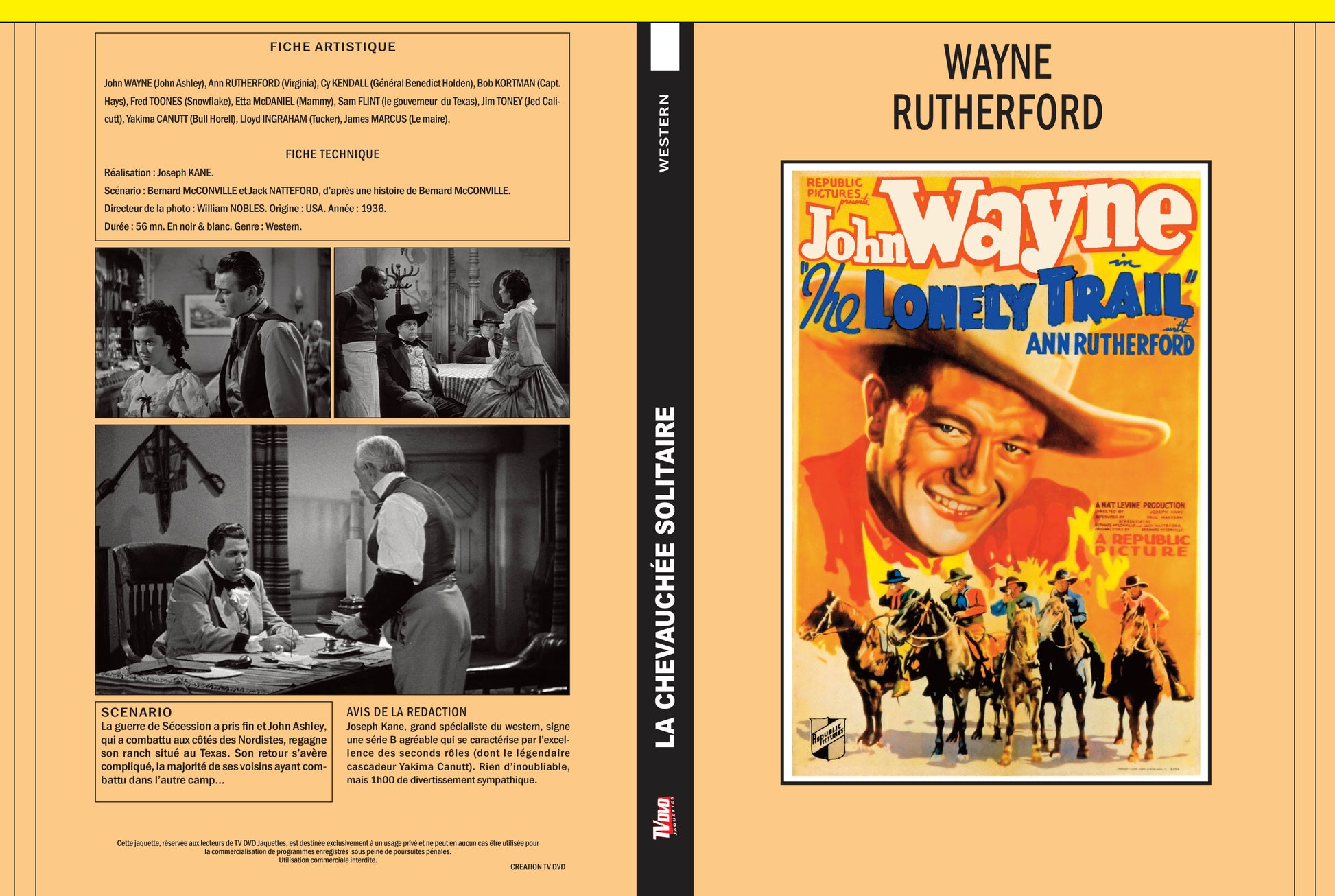 LA CHEVAUCHEE SOLITAIRE (1936)