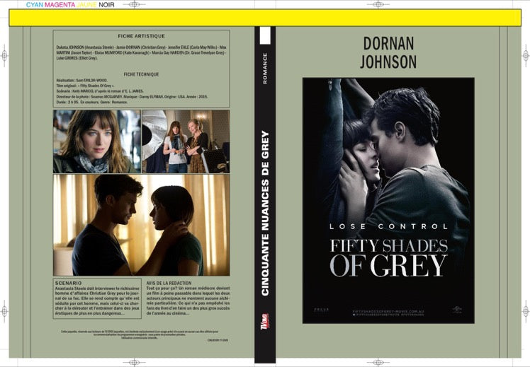 CINQUANTE NUANCES DE GREY