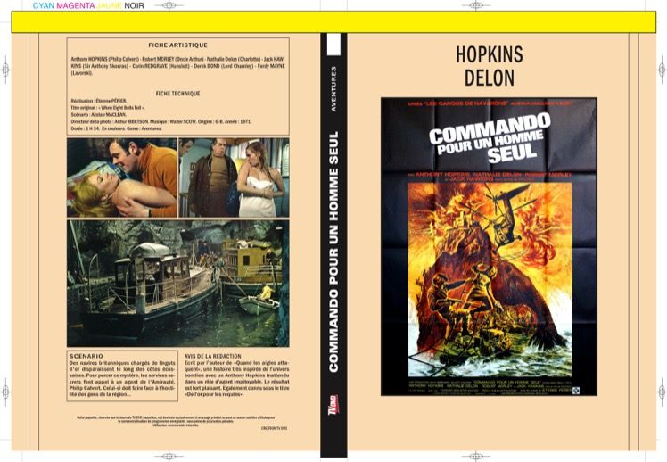 COMMANDO POUR UN HOMME SEUL - DE L'OR POUR LES REQUINS