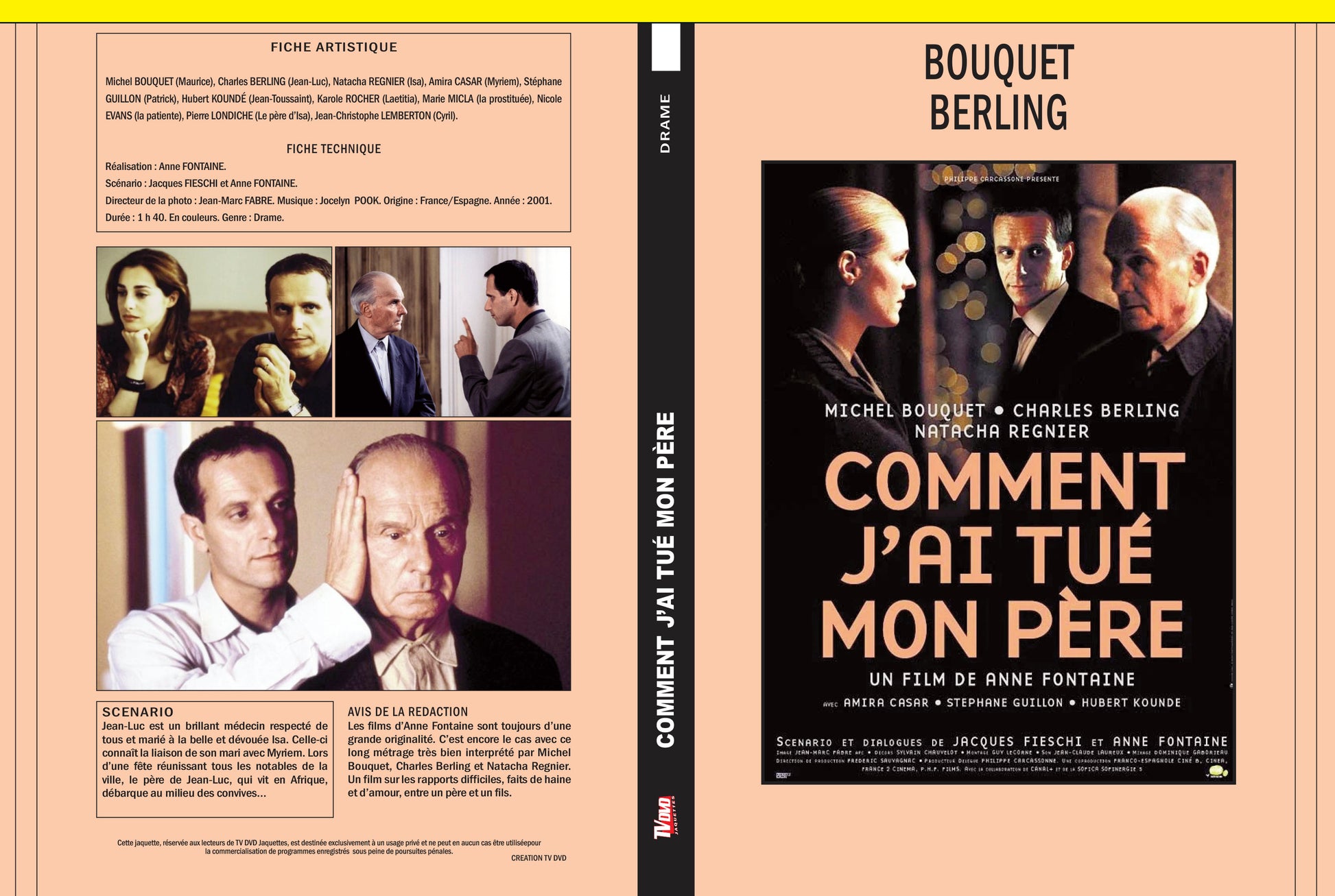 COMMENT J'AI TUÉ MON PÈRE