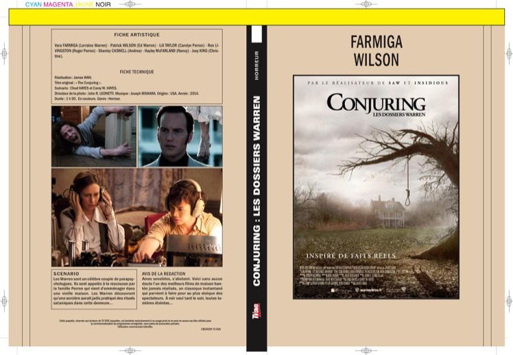 CONJURING - LES DOSSIERS WARREN